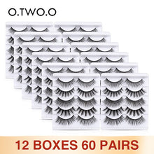 Load image into Gallery viewer, O.TWO.O False Eyelashes Wholesale 12 Lots Thick Volume Long Fake Lashes Eye Makeup Tools Fluffy Mink Eyelashes