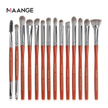 Load image into Gallery viewer, MAANGE 5/14Pcs Makeup Brushes Set green