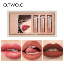 Load image into Gallery viewer, O.TWO.O Matte Lipstick Set 3 Colors Nude Moisturizer Smooth Lipstick Long Lasting Waterproof Lipstick Makeup Gift Set