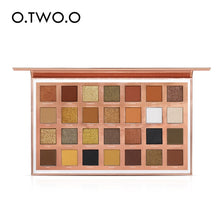 Load image into Gallery viewer, O.TWO.O 28 Colors Eyeshadow Palette Shiny Matte Glitter Smoky Eyes Waterproof Eye Shadow Pallete High Pigment Metallic Makeup