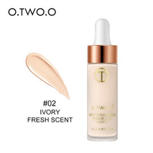 Load image into Gallery viewer, O.TWO.O Liquid Foundation Professional Makeup Base  Oil Free Full Coverage Concealer Long Lasting Liquid Foundation Cosmetics