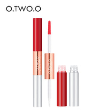Load image into Gallery viewer, O.TWO.O Matte Liquid Lipstick Glitter Lip Gloss  2 in1 Lips Makeup  Waterproof Cosmetic Beauty Transperant  lipgloss Glitter