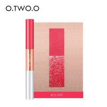 Load image into Gallery viewer, O.TWO.O Matte Liquid Lipstick Glitter Lip Gloss  2 in1 Lips Makeup  Waterproof Cosmetic Beauty Transperant  lipgloss Glitter