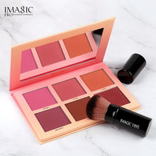 Load image into Gallery viewer, IMAGIC Blush Palette 6 Colors Professional palette