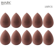Load image into Gallery viewer, IMAGIC 10 Pack Makeup Mixer Soft Water Sponge Puff