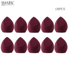 Load image into Gallery viewer, IMAGIC 10 Pack Makeup Mixer Soft Water Sponge Puff
