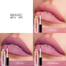 Load image into Gallery viewer, IMAGIC 3PCS Matte Waterproof Lasting Matte Bare Lipstick Set