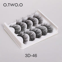 Load image into Gallery viewer, O.TWO.O 5 Pairs 3D Mink Lashes False Eyelashes Makeup Tools Natural Long Thick Volume Eyelashes  Beauty Fluffy Eyelashes
