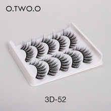 Load image into Gallery viewer, O.TWO.O 5 Pairs 3D Mink Lashes False Eyelashes Makeup Tools Natural Long Thick Volume Eyelashes  Beauty Fluffy Eyelashes