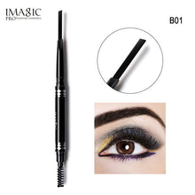 Load image into Gallery viewer, IMAGIC professional waterproof eyebrow pencil with brush double head