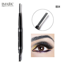 Load image into Gallery viewer, IMAGIC professional waterproof eyebrow pencil with brush double head