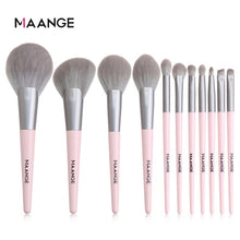Load image into Gallery viewer, MAANGE 11pcs Pink Makeup Brushes Set