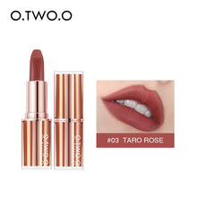 Load image into Gallery viewer, O.TWO.O Matte Lipstick Lips Makeup Waterproof Lip Balm Long Lasting High Pigmentation Lip Tint Square Lipstick Tube Cosmetic