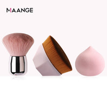 Load image into Gallery viewer, 3Pcs Set Foundation&amp;Blush Brushes