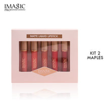 Load image into Gallery viewer, IMAGIC  5-color Set Waterproof Matte lipstick