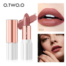 Load image into Gallery viewer, O.TWO.O Nutritious Lipstick Moisture Velvet Matt Nude Fashion Lips Makeup Long Lasting Waterproof Smooth Lipsticks