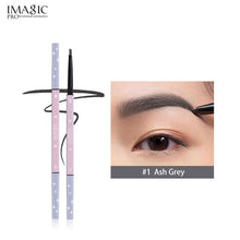 Load image into Gallery viewer, IMAGIC Eyebrow Pencil Waterproof Long-lasting Rotating Automatic Brush Black