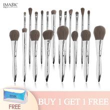Load image into Gallery viewer, IMAGIC Makeup brushes set 5-13pcs Pearl White / Rose Gold Professional Make up brush Natural hair