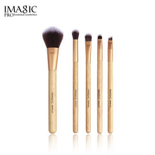 Load image into Gallery viewer, IMAGIC Makeup brushes set 5-13pcs Pearl White / Rose Gold Professional Make up brush Natural hair