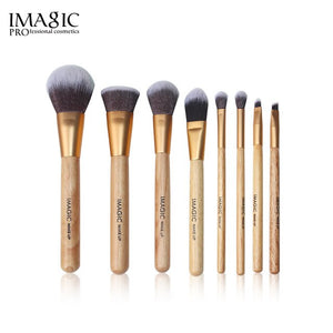 IMAGIC Makeup brushes set 5-13pcs Pearl White / Rose Gold Professional Make up brush Natural hair