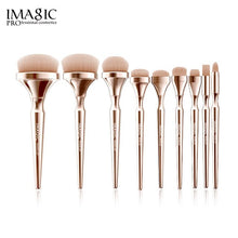 Load image into Gallery viewer, IMAGIC Makeup brushes set 5-13pcs Pearl White / Rose Gold Professional Make up brush Natural hair