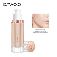 Load image into Gallery viewer, O.TWO.O Black Foundation Matte Cosmetics For Face Concealer Full Covering Moist Liquid Foundation Natural Whiten  Makeup Base