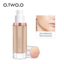Load image into Gallery viewer, O.TWO.O Black Foundation Matte Cosmetics For Face Concealer Full Covering Moist Liquid Foundation Natural Whiten  Makeup Base