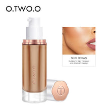 Load image into Gallery viewer, O.TWO.O Black Foundation Matte Cosmetics For Face Concealer Full Covering Moist Liquid Foundation Natural Whiten  Makeup Base