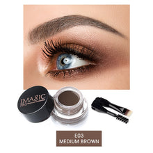 Load image into Gallery viewer, IMAGIC waterproof long-lasting eyebrow cream gel