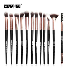 Load image into Gallery viewer, MAANGE Pro 12/20pcs Pink Makeup Brushes Set with Bag