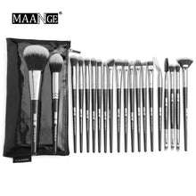 Load image into Gallery viewer, MAANGE Pro 12/20pcs Pink Makeup Brushes Set with Bag