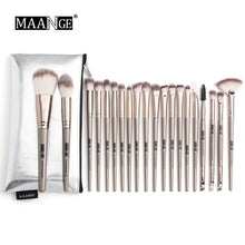 Load image into Gallery viewer, MAANGE 6pcs-20pcs Makeup Brushes Set Professional with Natural Hair