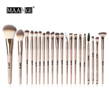 Load image into Gallery viewer, MAANGE 6pcs-20pcs Makeup Brushes Set Professional with Natural Hair