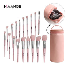 Load image into Gallery viewer, MAANGE 6pcs-20pcs Makeup Brushes Set Professional with Natural Hair