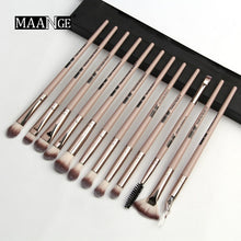 Load image into Gallery viewer, MAANGE 6pcs-20pcs Makeup Brushes Set Professional with Natural Hair