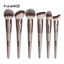Load image into Gallery viewer, MAANGE 6pcs-20pcs Makeup Brushes Set Professional with Natural Hair