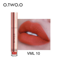 Load image into Gallery viewer, O.TWO.O 12colors Best Sale Hot Cosmetics Makeup Lip Gloss Long Lasting Waterproof Easy to Wear Matte Lipstick