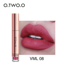 Load image into Gallery viewer, O.TWO.O 12colors Best Sale Hot Cosmetics Makeup Lip Gloss Long Lasting Waterproof Easy to Wear Matte Lipstick