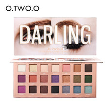 Load image into Gallery viewer, O.TWO.O Darling Eyeshadow Palletes 21 Colors Ultra Fine Powder Pigmented Shadows Glitter Shimmer Makeup Eye Shadow Palette