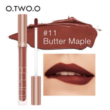 Load image into Gallery viewer, O.TWO.O Matte Velvet Liquid Lipstick Waterproof Rich Color Long Lasting Lips Makeup Lightweight Lip Gloss 12 Color