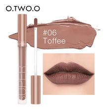 Load image into Gallery viewer, O.TWO.O Matte Velvet Liquid Lipstick Waterproof Rich Color Long Lasting Lips Makeup Lightweight Lip Gloss 12 Color