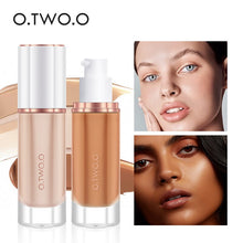Load image into Gallery viewer, O.TWO.O Liquid Foundation Matte Cosmetics For Face Concealer Full Covering Moist Foundation Natural Whiten  Makeup Base Cosmetic