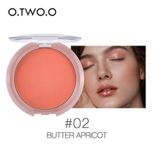 Load image into Gallery viewer, O.TWO.O Bouncy Blush Matte Makeup Lightweight Face Blusher Natural Rouge Cheek Blusher Peach Contouring For Face  Cosmetics
