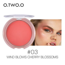 Load image into Gallery viewer, O.TWO.O Bouncy Blush Matte Makeup Lightweight Face Blusher Natural Rouge Cheek Blusher Peach Contouring For Face  Cosmetics