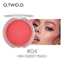 Load image into Gallery viewer, O.TWO.O Bouncy Blush Matte Makeup Lightweight Face Blusher Natural Rouge Cheek Blusher Peach Contouring For Face  Cosmetics