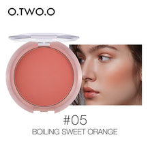 Load image into Gallery viewer, O.TWO.O Bouncy Blush Matte Makeup Lightweight Face Blusher Natural Rouge Cheek Blusher Peach Contouring For Face  Cosmetics