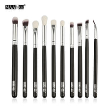 Load image into Gallery viewer, MAANGE 6/10pcs Makeup Brushes Set black
