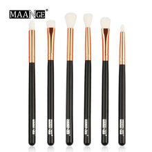 Load image into Gallery viewer, MAANGE 6/10pcs Makeup Brushes Set black
