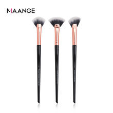 Load image into Gallery viewer, MAANGE 6/10pcs Makeup Brushes Set black