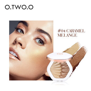 O.TWO.O Highlighter For Face Illuminatior Makeup Professional Highlighters Makeup Palette Waterproof Pressed Powder Cosmetics